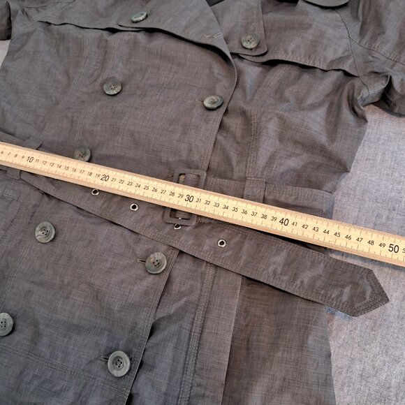 The North Face Hyvent double Breasted Trench Coat Womens - Picture 6 of 15